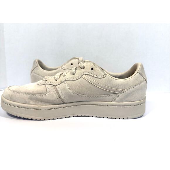 Label Go-to Low Suede & Leather Sneakers Beige Casual Hip Hop  Fashion M9 W10.5 - Picture 6 of 8